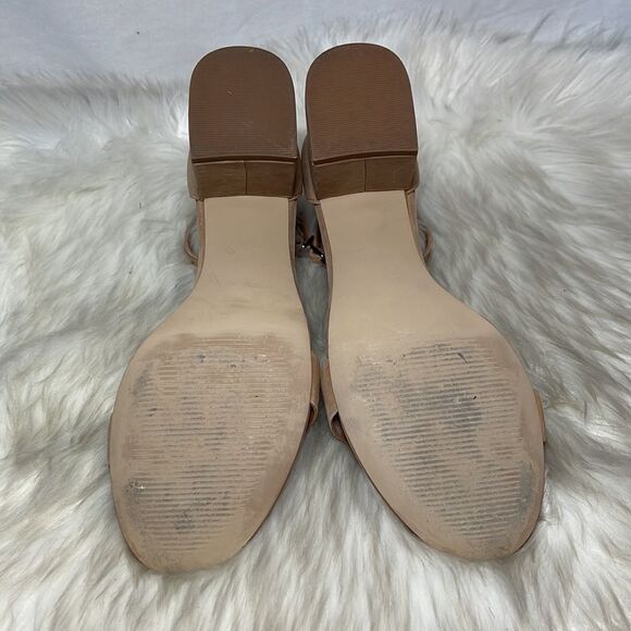 Steve Madden Irenee Tan Suede Ankle Strap Sandals Sz 8 - Picture 7 of 8